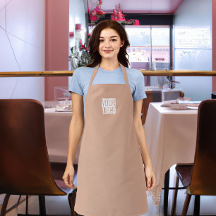 Dusty Rose - Logo hinzufügen Schürze