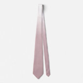 Dusty Rose monochromatic Ombre Wedding Neck Tie Krawatte (Vorderseite)