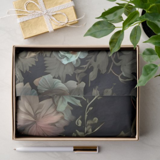 Dusty Rose Moth Seidenpapier (Geschenk)