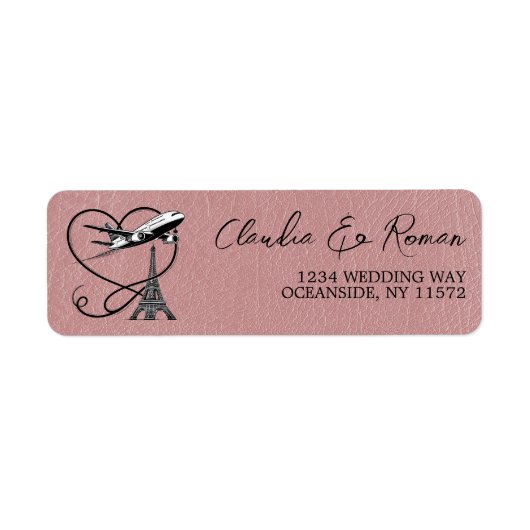 Dusty Rose Paris Passport (Vorne)