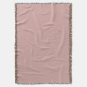 Dusty Rose Personalisiert Cosy Zuhause Blanket Decke (Vorderseite Vertikal)