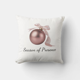 Dusty Rose Pillow | Holiday decor Kissen