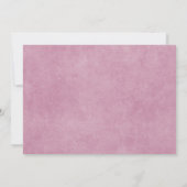 Dusty Rose Pink 4 Foto Collage Neugeborenes Kind G Ankündigung (Rückseite)