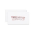 Dusty Rose Pink & Gray Aquarellschrift