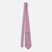 Dusty Rose Pink Neck Tie Krawatte (Rückseite)