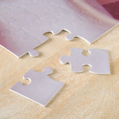 Dusty Rose Pink Sukkulente Pflanze Jigsaw Puzzle (Seite)