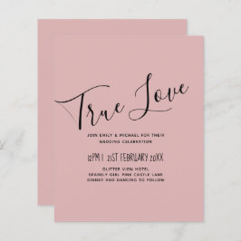 Dusty Rose Pink Wedding