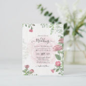 Dusty Rose Pink Wedding (Stehend Vorderseite)