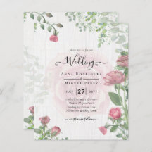 Dusty Rose Pink Wedding