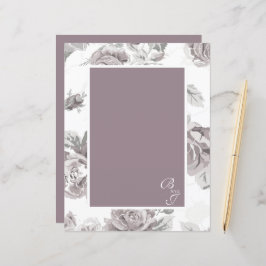 Dusty Rose rosa Stationary