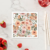 Dusty Rose Serviette (Beispiel)