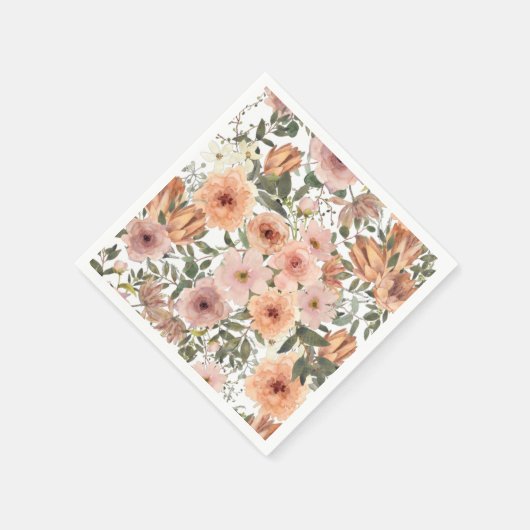 Dusty Rose Serviette (Ecke)