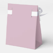 Dusty Rose Simple & Elegant Liebe Wedding ScrIpt Geschenkschachtel (Rückseite)