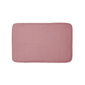 Dusty Rose Solid Color Badematte (Vorderseite)