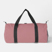 Dusty Rose Solid Color Duffle Bag (Vorderseite)