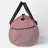 Dusty Rose Solid Color Duffle Bag (Rechts)