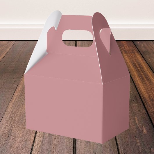 Dusty Rose Solid Color Geschenkschachtel