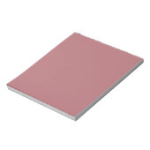 Dusty Rose Solid Color Notizblock (Rotiert)