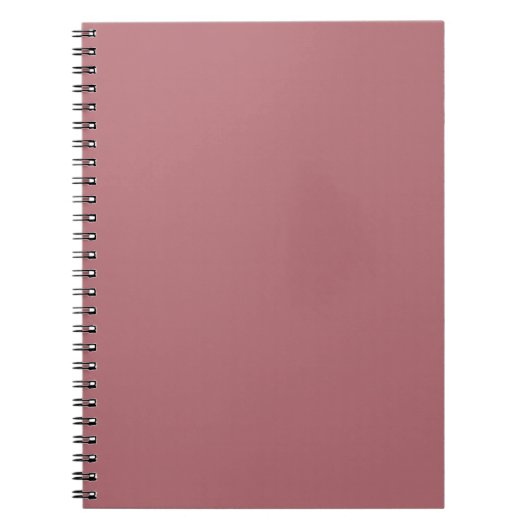 Dusty Rose Solid Color Notizblock (Vorderseite)