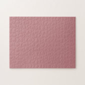 Dusty Rose Solid Color Puzzle (Horizontal)
