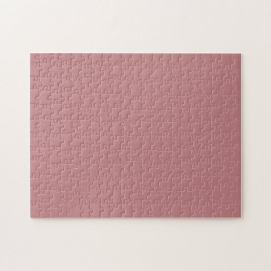 Dusty Rose Solid Color Puzzle (Horizontal)