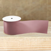 Dusty Rose Solid Color Satinband