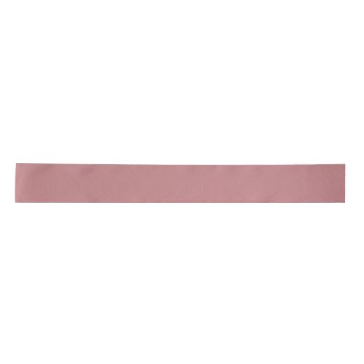 Dusty Rose Solid Color Satinband (Vorderseite)