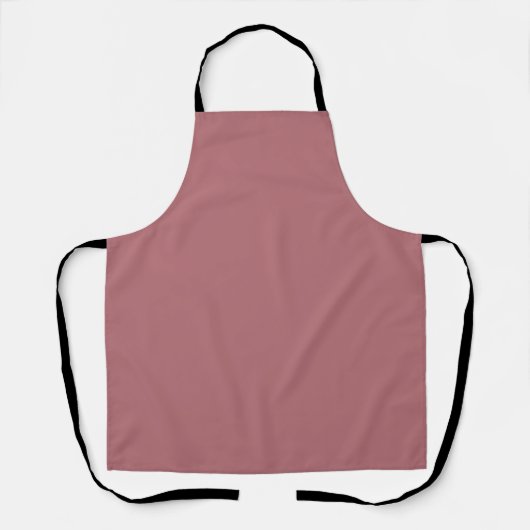 Dusty Rose Solid Color Schürze (Vorderseite)