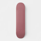 Dusty Rose Solid Color Skateboard (Vorne)