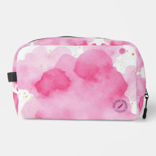 Dusty Rose Sprinkled Gold Mäppchen Beutel