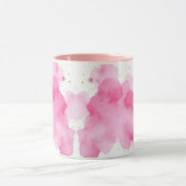 Dusty Rose Sprinkled Gold Mug Tasse (Zentrum)