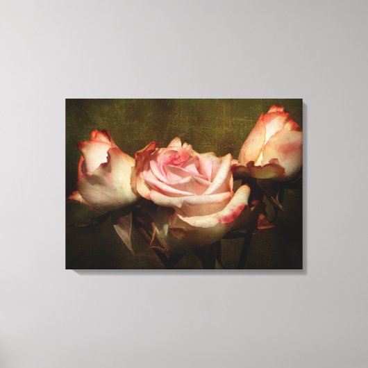 Dusty Rose Stretch Canvas Print Leinwanddruck (Vorderseite)
