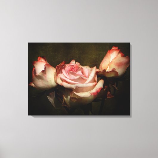 Dusty Rose Stretch Canvas Print Leinwanddruck (Vorderseite)