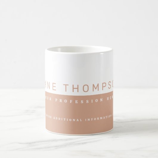 Dusty Rose Tasse für sie (Mittel)