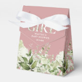 Dusty Rose The A Girl Greenerity Babydusche Geschenkschachtel (Vorderseite)