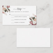 Dusty Rose UAWG Flyer Begleitkarte (Vorne/Hinten)