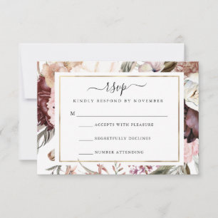 Dusty Rose UAWG Flyer RSVP Karte