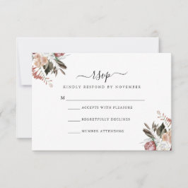 Dusty Rose UAWG Flyer RSVP Karte