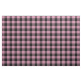 Dusty Rose und Black Buffalo Kariert Stoff (Fat Quarter (45,7 x 55,9 cm))