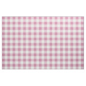 Dusty Rose und White Gingham Kariert Stoff (Fat Quarter (45,7 x 55,9 cm))