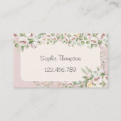 Dusty Rose Visitenkarte (Vorderseite)