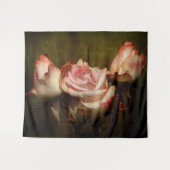 Dusty Rose Wall Tapestry Wandteppich (Vorderseite (Horizontal))