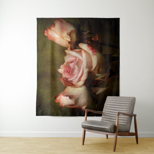 Dusty Rose Wall Tapestry Wandteppich (Beispiel)