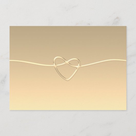 Dusty Rose Wedding Details Begleitkarte (Rückseite)