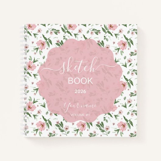 Dusty Roses Notizblock (Vorderseite)