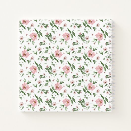 Dusty Roses Notizblock (Rückseite)