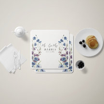 Dusty Royal Blue Lila Bloom Wedding