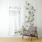 Dusty Sage Green Wedding Backdrops Wandteppich (Beispiel)