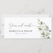 Dusty Sage Green Wedding Head Table Sign (Vorderseite)