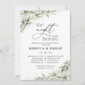 Dusty Sage grün die Nacht vor der Einladung (Vorderseite)